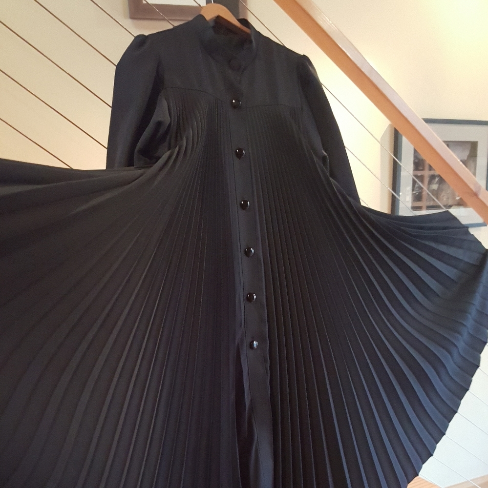 Amazing pleated vintage coat!